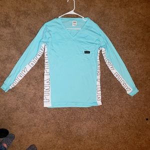 New Pink Blue Long Sleeve